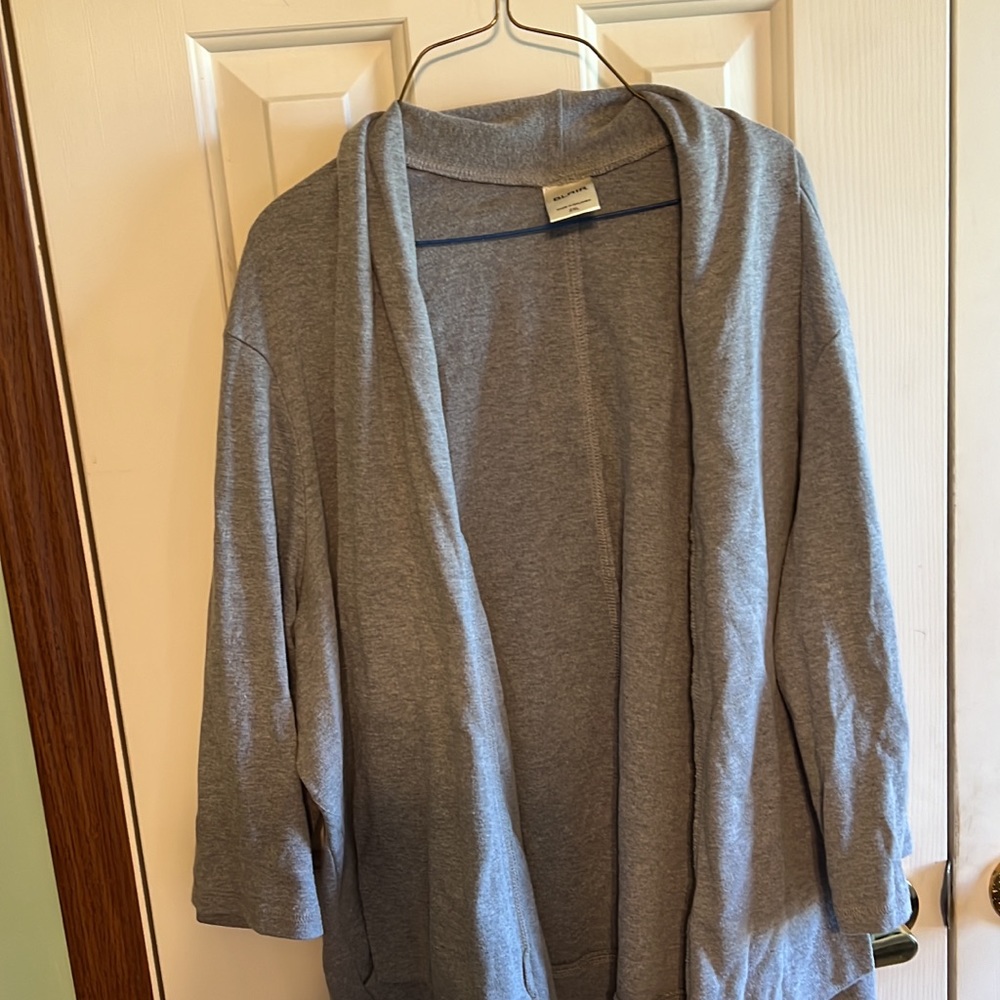 Gray Cardigan